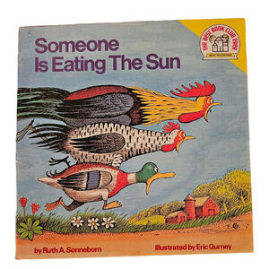 Someone is Eating the Sun  Solar Eclipse Paperback Book 1974